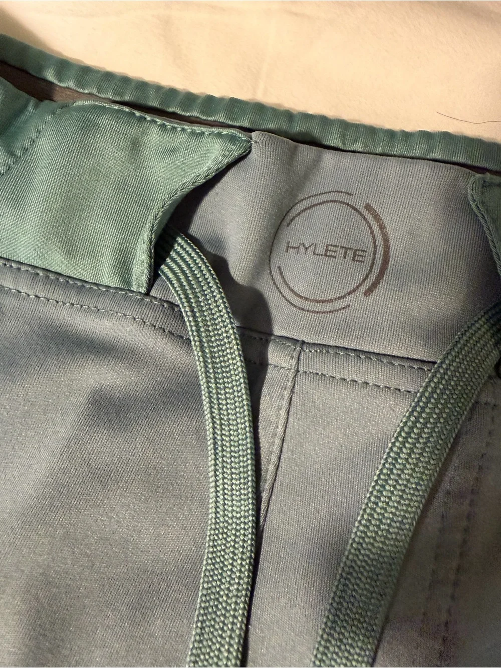 Hylete Men's Performance Drawstring Shorts - Slate Green